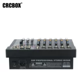 CRCBOX MR-960 6-канальный микшерный пульт, FX, MP3, Bluetooth