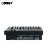 CRCBOX MR-980 8-канальный микшерный пульт, FX, MP3, Bluetooth