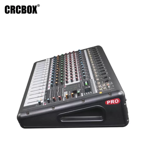 CRCBOX PMX-1200 12-канальный активный микшер, FX, MP3, 2x700 Вт.