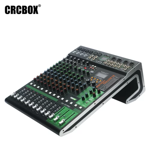 CRCBOX XA-12 PRO 12-канальный микшерный пульт, FX, MP3, Bluetooth