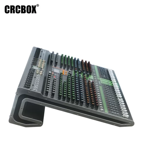 CRCBOX XA-24 PRO 24-канальный микшерный пульт, FX, MP3, Bluetooth