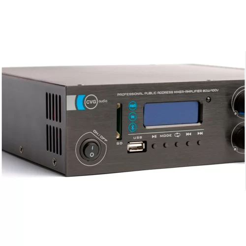 CVGaudio ReBox-T8 Трансляционный микшер-усилитель, 80W, MP3/FM/Bluetooth