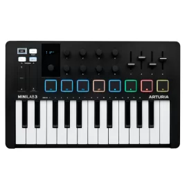 Arturia MiniLab 3 Black Edition MIDI-клавиатура, 25 клавиш