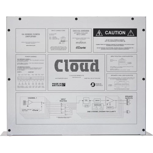 Cloud Electronics CA 2500 Усилитель мощности, 2*500 Вт.