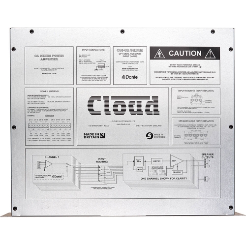 Cloud Electronics CA 4250 Усилитель мощности, 4*250 Вт.