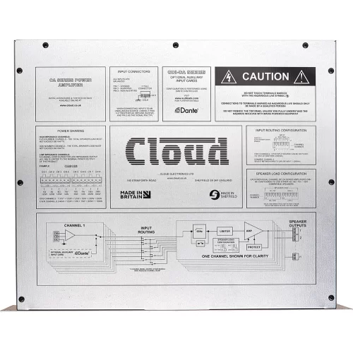 Cloud Electronics CA 4250 Усилитель мощности, 4*250 Вт.