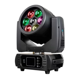 Color Imagination MINIZOOM 715FP Вращающаяся голова, 7*15W 4-В-1 LEDs, RGBW, 13CH/43CH