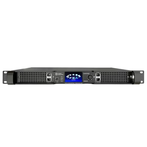 DDM Sound Diamond 41800D Усилитель мощности, 4х2800 Вт., DSP, Dante, FIR