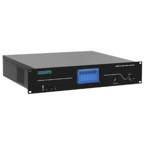 DSPPA DMA6124 Трансляционный матричный микшер-усилитель, 6х240 Вт., MP3, FM, Bluetooth