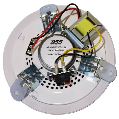 DSSCS-334 Потолочный громкоговоритель, 4 дюймов, 6 Вт.