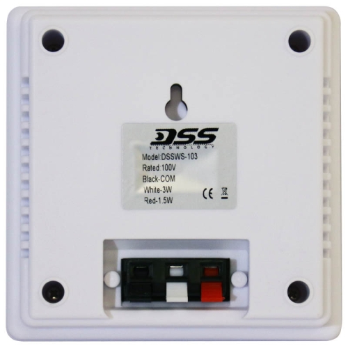 DSSWS-103 Настенный громкоговоритель, 3 дюймов, 3 Вт.