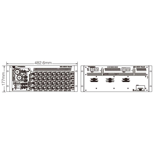 DiGiCo SD-Mini Rack Стейджбокс, 32х32