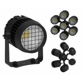 Dialighting P15 Блиндер, 1x150 Вт., RGBLAC, LED-кольцо, IP65
