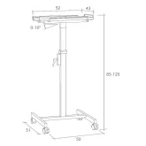 Digis Table UNO Передвижной столик для проектора