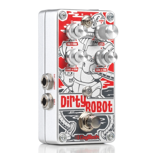 Digitech Dirty Robot гитарная педаль эффектов Stereo Mini Synth