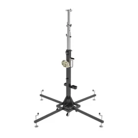 ECO LS086 Black + AM4004 Стойка-элеватор с лебёдкой, нагрузка 160 кг., высота 5,4 м.