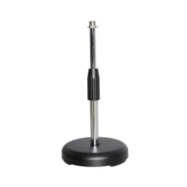 ECO MST080 Black Микрофонная настольная стойка с чугунным основанием
