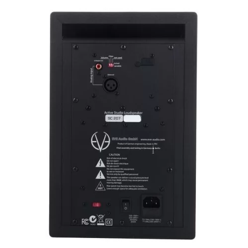 Eve Audio SC207 All Black Студийный монитор, 150 Вт., 6,5"