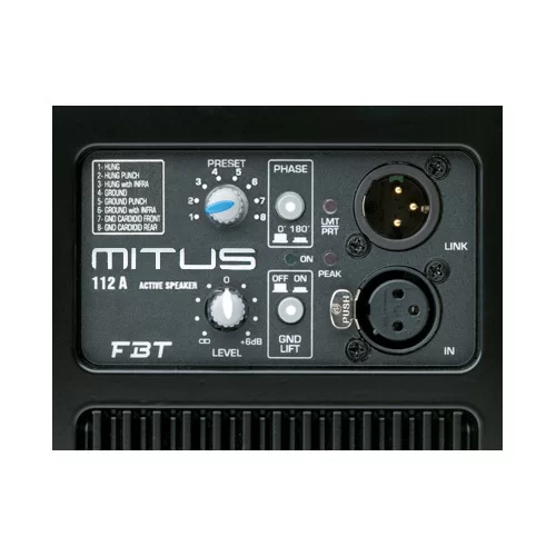 FBT Mitus 112A Активная АС, 900 Вт., 12 дюймов