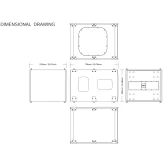 FBT MITUS 118FSC Пассивный сабвуфер, 600 Вт., 18"