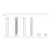 FDB Audio K3 Пассивная звуковая колонна, 200 Вт., 8х3"