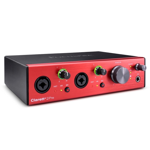 Focusrite Clarett+ 2Pre Аудиоинтерфейс USB, 10x4