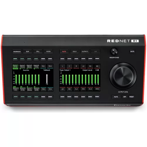 Focusrite RedNet R1 Контроллер мониторов, Dante