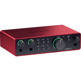 Focusrite Scarlett 2i2 4th Gen Аудиоинтерфейс USB, 2х2