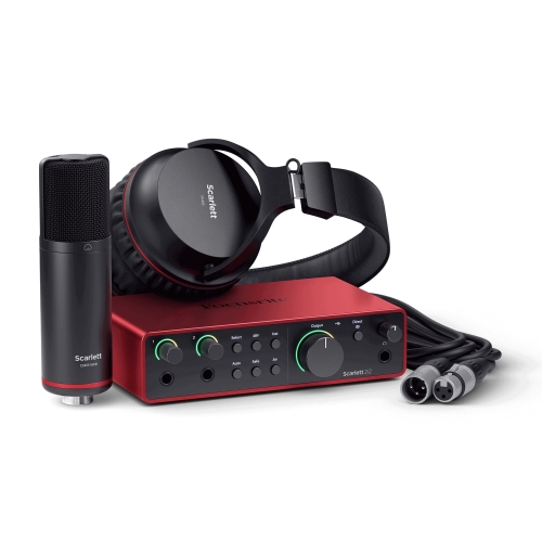 Focusrite Scarlett 2i2 Studio 4th Gen Комплект для звукозаписи