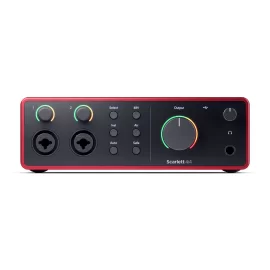 Focusrite Scarlett 4i4 4th Gen Аудиоинтерфейс USB, 4х4