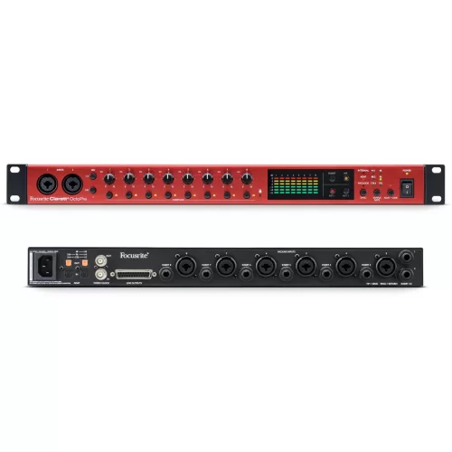 Focusrite Clarett+ OctoPre 8-канальный микрофонный предусилитель