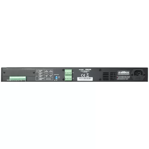 Fonestar FSD-2500E Усилитель мощности, 2х400 Вт., 70/100 В