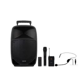 Fonestar MALIBU-312 Портативная АС, 250 Вт., 12", MP3, Bluetooth, радиомикрофоны