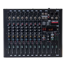 Fonestar MIX-8PRO 8-канальный микшер, FX, MP3, Bluetooth, REC