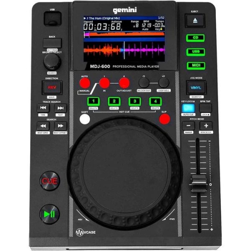 Gemini MDJ-600 DJ-проигрыватель