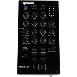 Gemini MXR-01BT 2-канальный DJ-микшер, Bluetooth