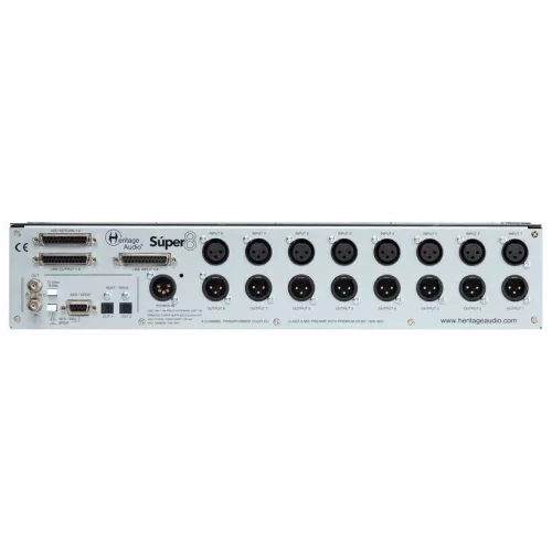 Heritage Audio Super 8 8-канальный микрофонный предусилитель, АЦП/ЦАП