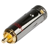 Hicon HI-CM09-RED Разъем RCA, папа, кабельный