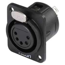 Hicon HI-X5DF-M3 Разъем XLR5, мама, панельный