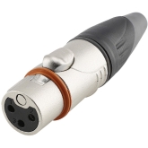 Hicon HI-X3CF-HD Разъем XLR3, мама, IP 67, кабельный