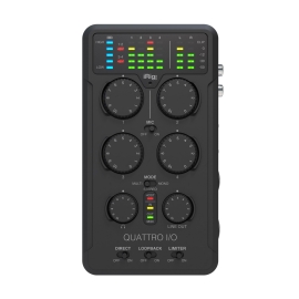 IK Multimedia iRig Pro Quattro I/O Аудиоинтерфейс USB, 4х2