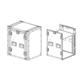 Imlight RC9-480-K10U-12U Рэковый кейс 12U с верхней консолью 10U