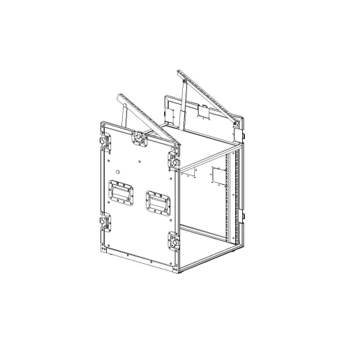 Imlight RC9-480-K10U-12U Рэковый кейс 12U с верхней консолью 10U