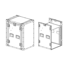 Imlight RC9-480-K10U-14U Рэковый кейс 14U с верхней консолью 10U