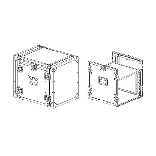 Imlight RC9-480-K10U-8U Рэковый кейс 8U с верхней консолью 10U