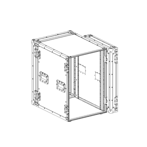 Imlight RC9-550-16U Рэковый кейс 16U, глубина 550мм