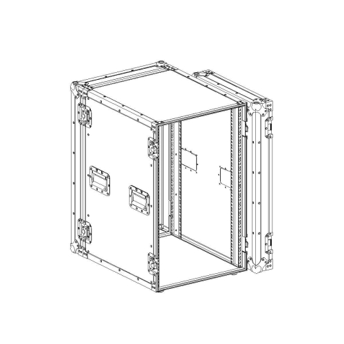 Imlight RC9-550-18U Рэковый кейс 18U, глубина 550мм