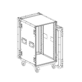 Имлайт RCC9-480-18U Рэковый кейс 18U, с колесами, глубина 480мм