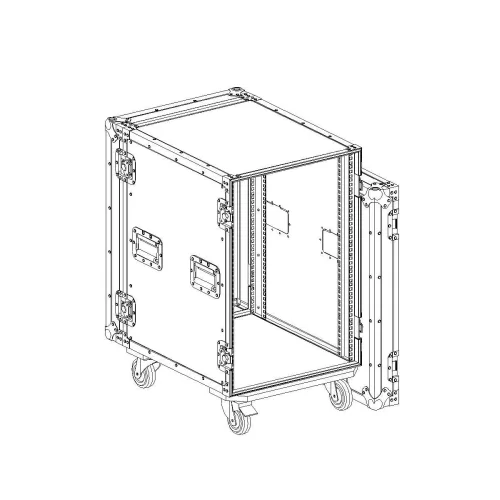 Имлайт RCC9-550-16U Рэковый кейс 16U, с колесами, глубина 550мм