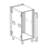 Имлайт RCC9-550-22U Рэковый кейс 22U, с колесами, глубина 550мм